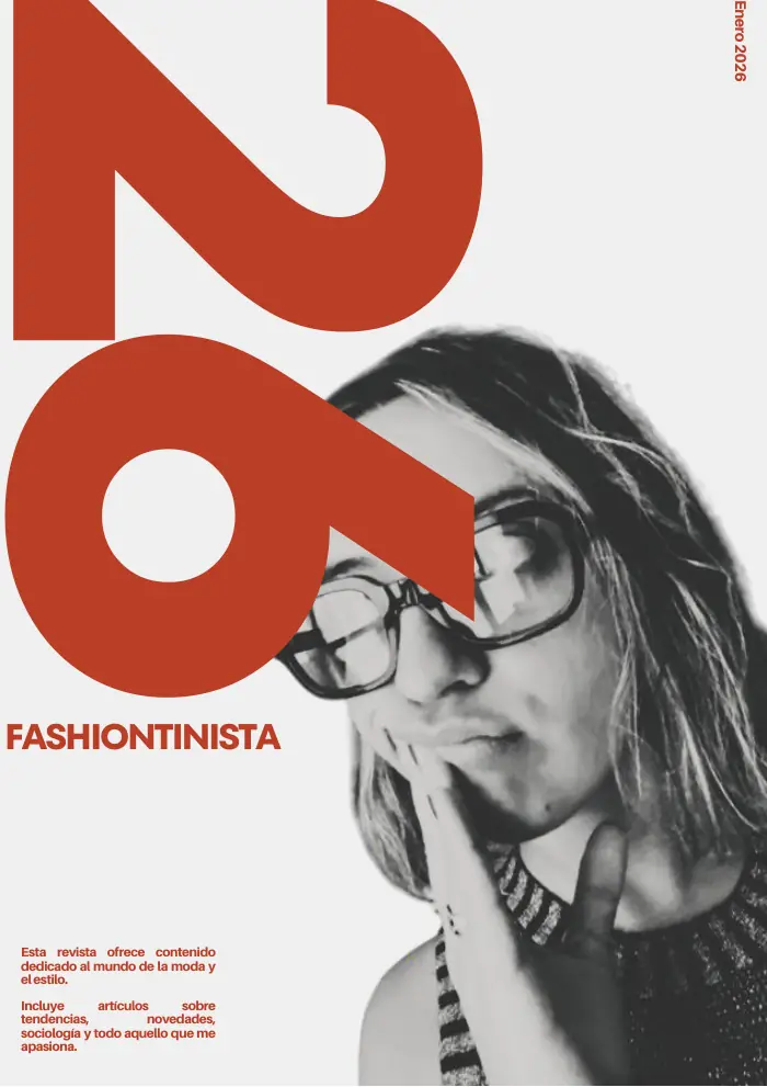 Tapa de Fashiontinista #1, enero 2026